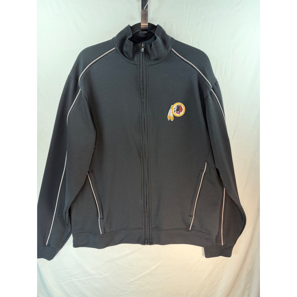 Cutter & Buck Washington Redskins CB DryTec Full Zip Track Jacket Mens Large